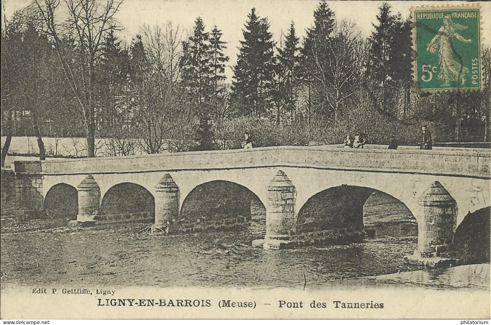 55  LIGNY En BARROIS   Pont Des Tanneries - Ligny En Barrois