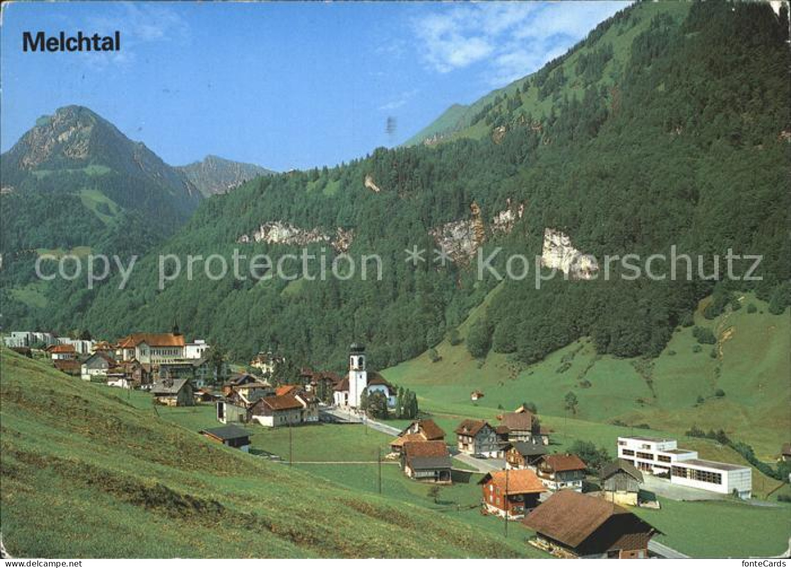 12109846 Melchtal Ortsansicht Melchtal - Other & Unclassified