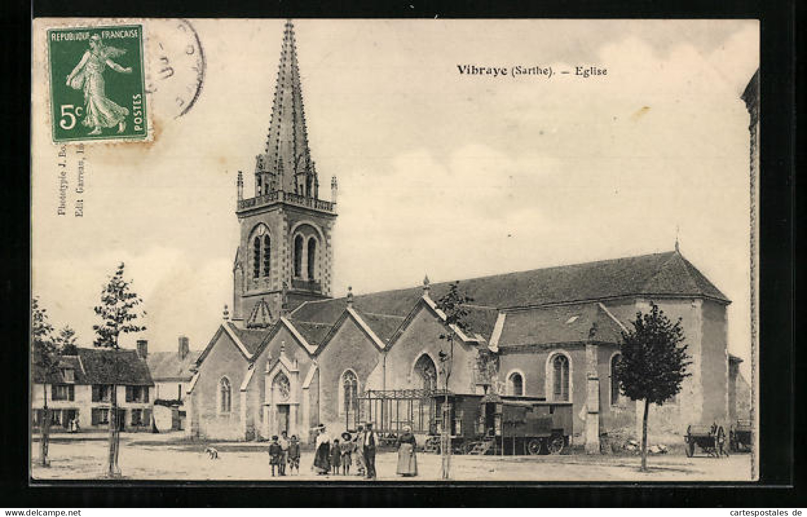 CPA Vibraye, Eglise  - Vibraye