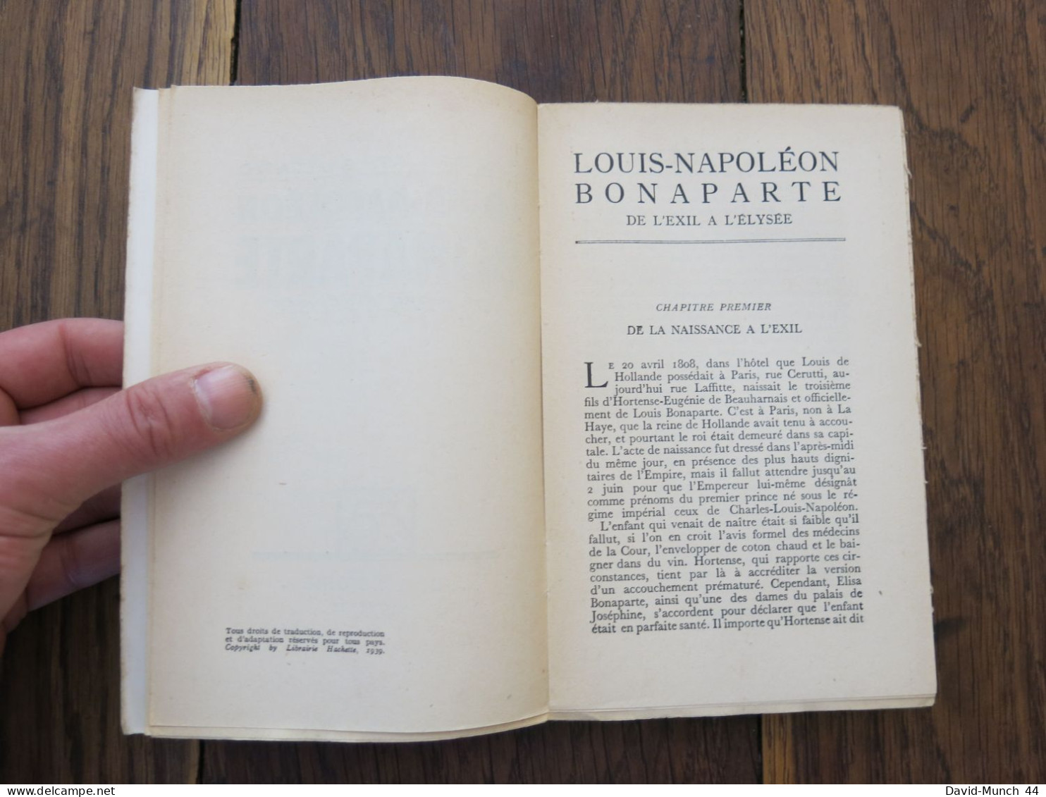 Louis Napoléon Bonaparte De L'exil à L'Elysée De O. Merlat-Guitard. Hachette, De L'histoire.. 1939 - 1901-1940