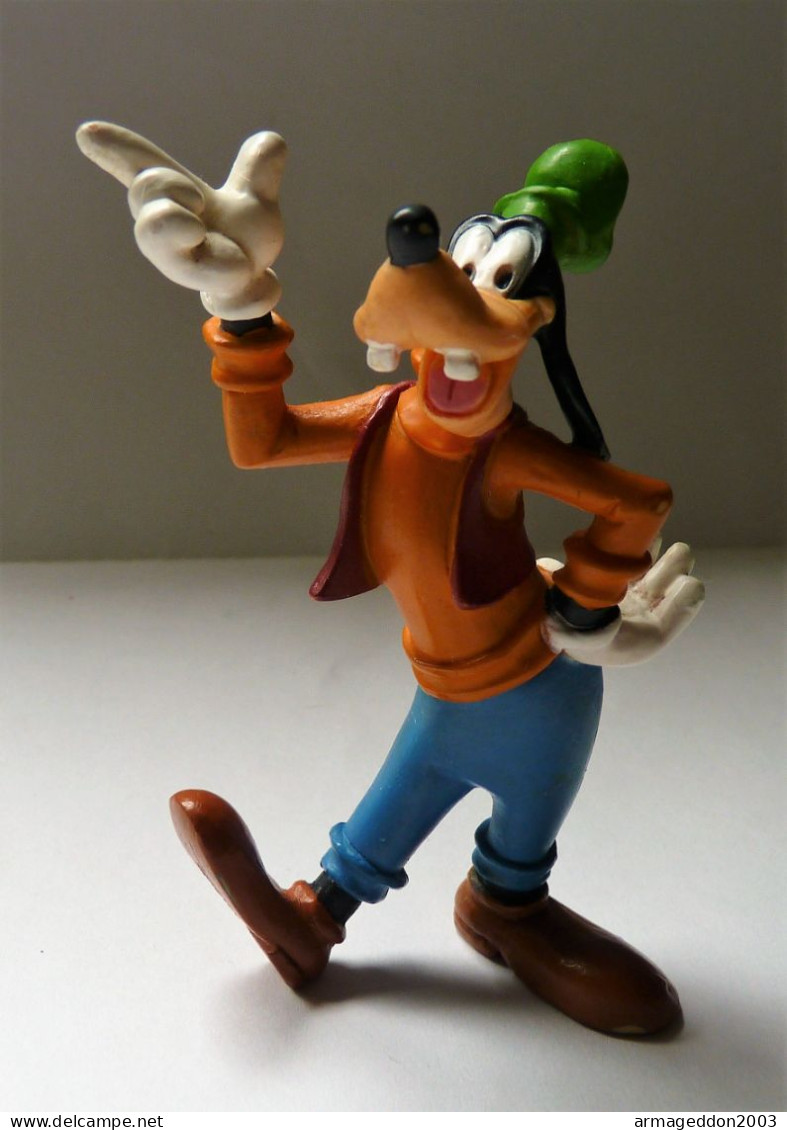 ANCIENNE FIGURINE PVC DISNEY DINGO GOOFY   / 8 CM BULLY GERMANY - Disney