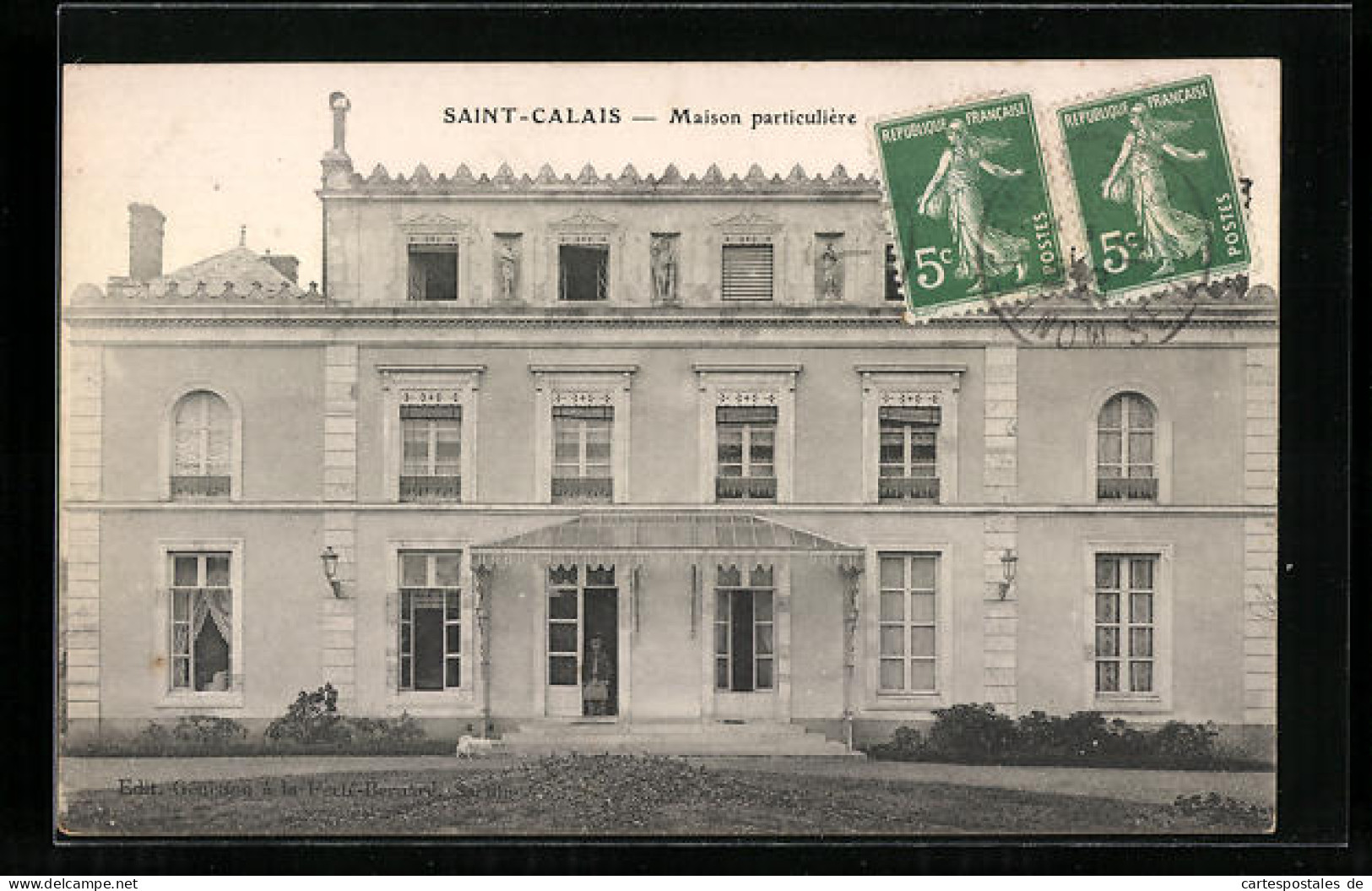 CPA Saint-Calais, Maison Particulière  - Saint Calais