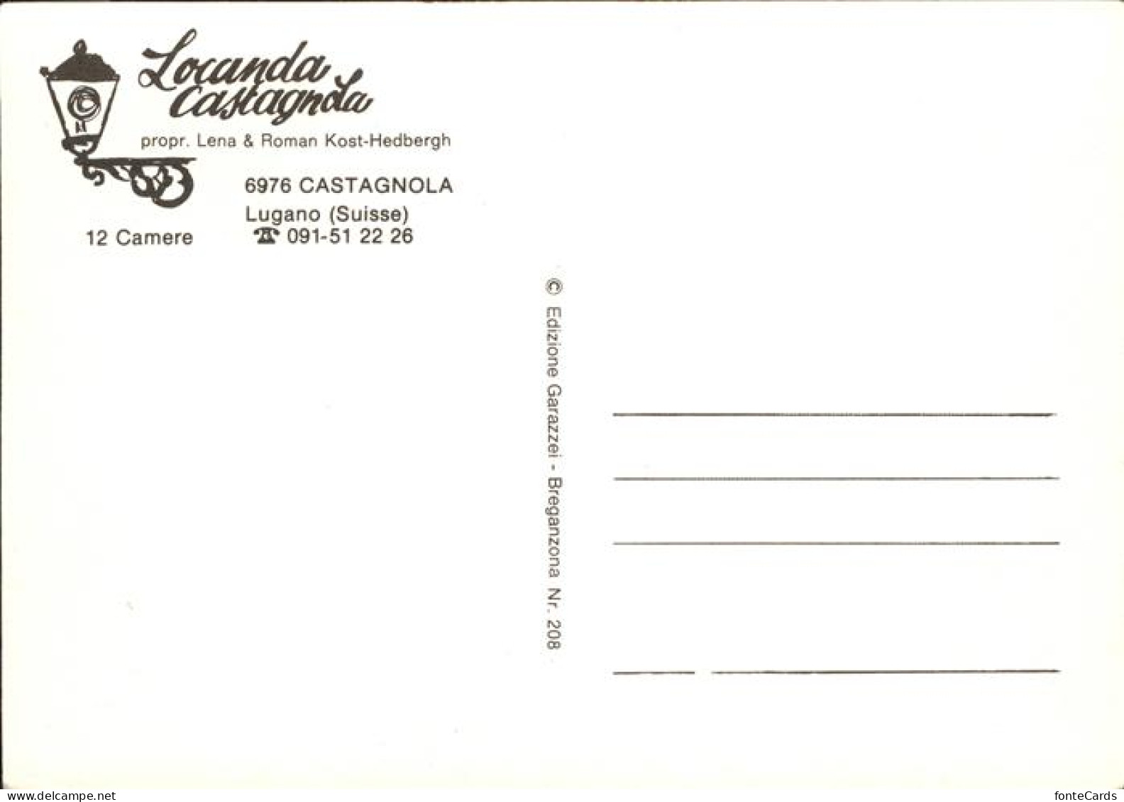 11385585 Castagnola-Cassarate Hotel Gasthaus Locanda Castagnola-Cassarate - Otros & Sin Clasificación