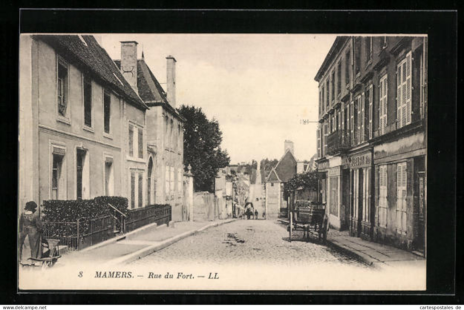 CPA Mamers, Rue Du Fort  - Mamers