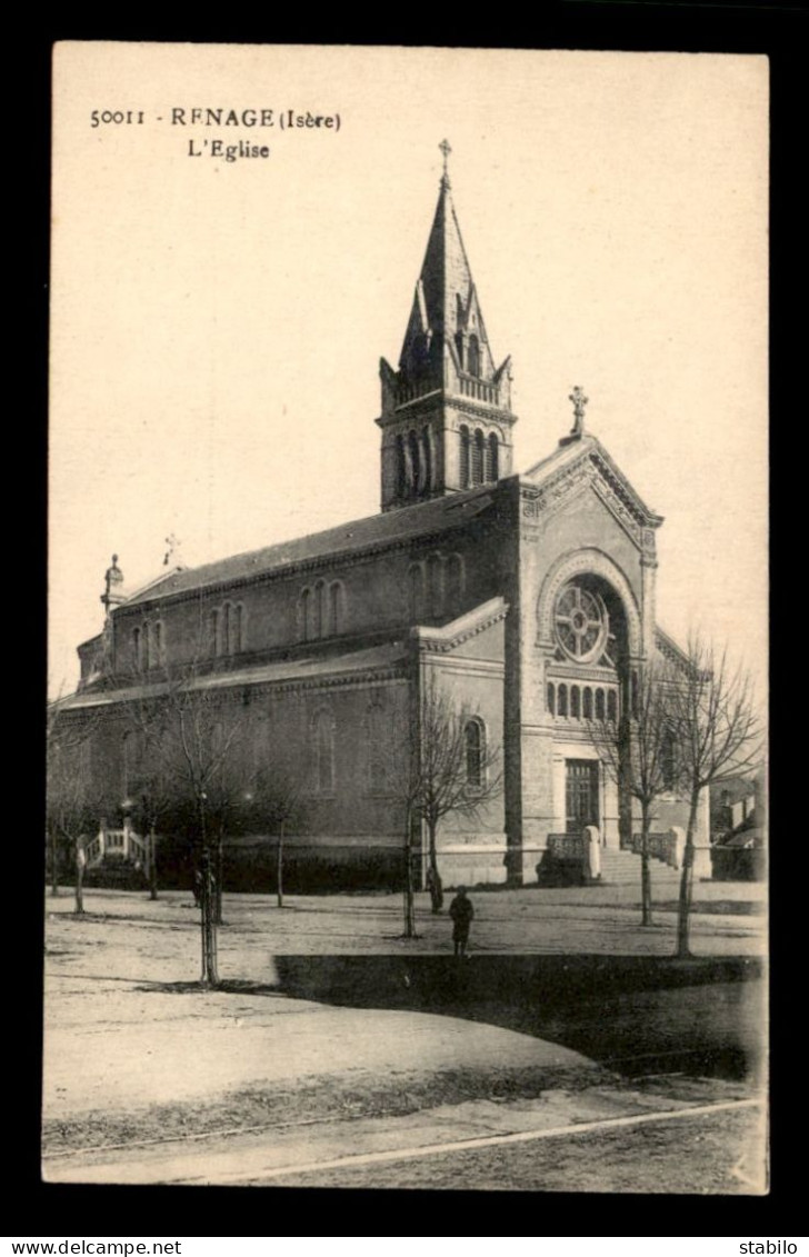 38 - RENAGE - L'EGLISE - Renage