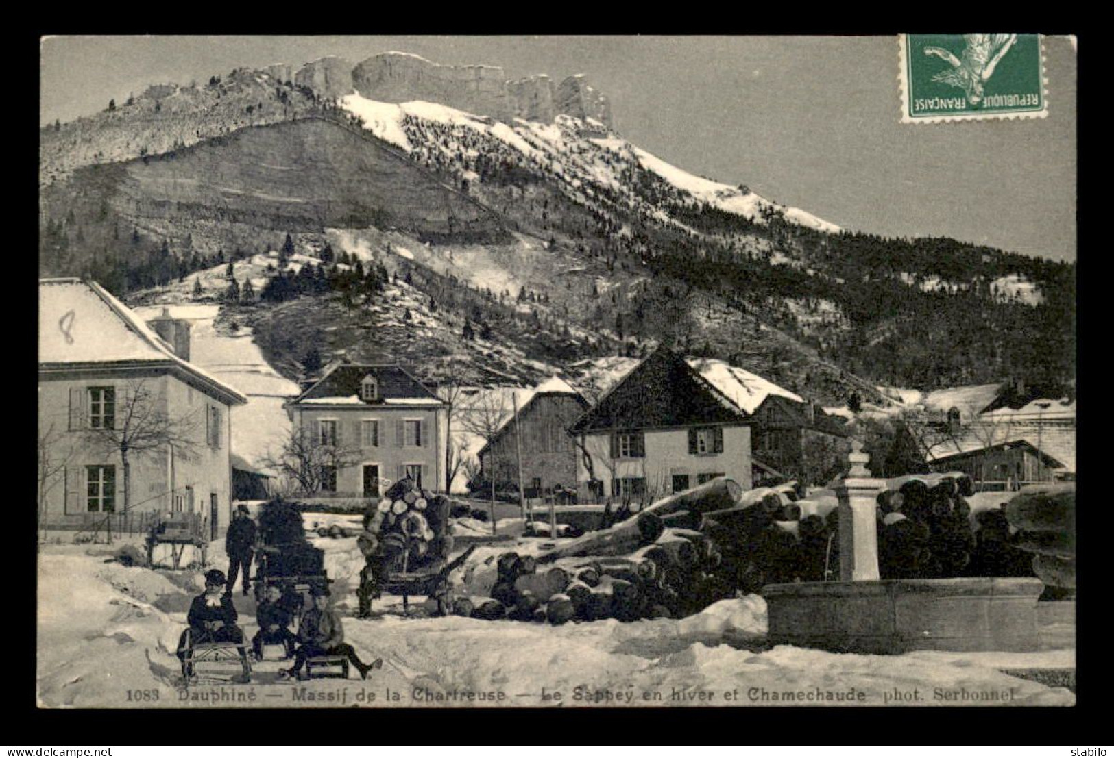 38 - MASSIF DE LA  CHARTREUSE - LE SAPPEY ET CHAMECHAUDE - LUGES - Autres & Non Classés