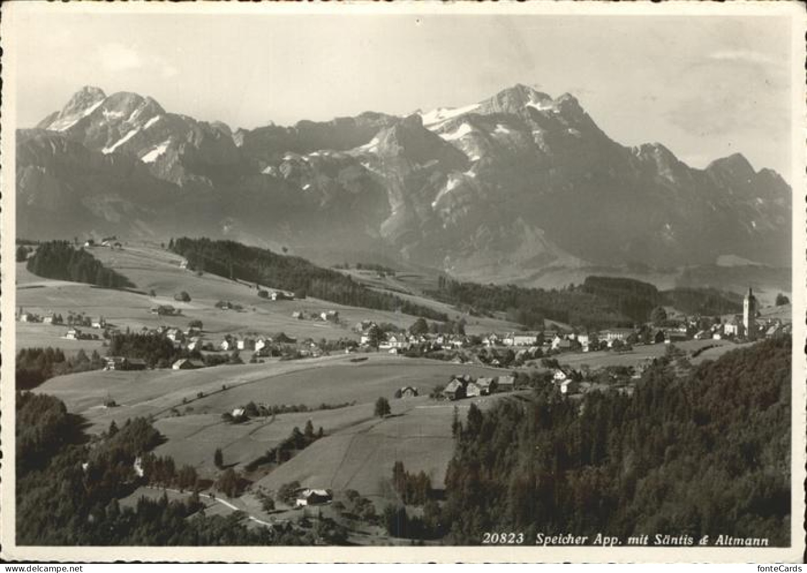 11385538 Speicher AR Panorama Mit Saentis Und Altmann Appenzeller Alpen Speicher - Altri & Non Classificati