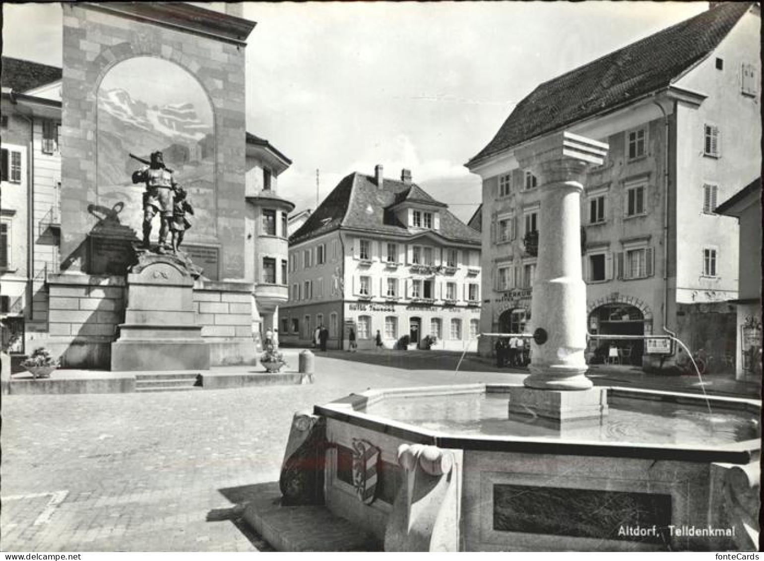 11385523 Altdorf UR Telldenkmal Brunnen Altdorf UR - Autres & Non Classés