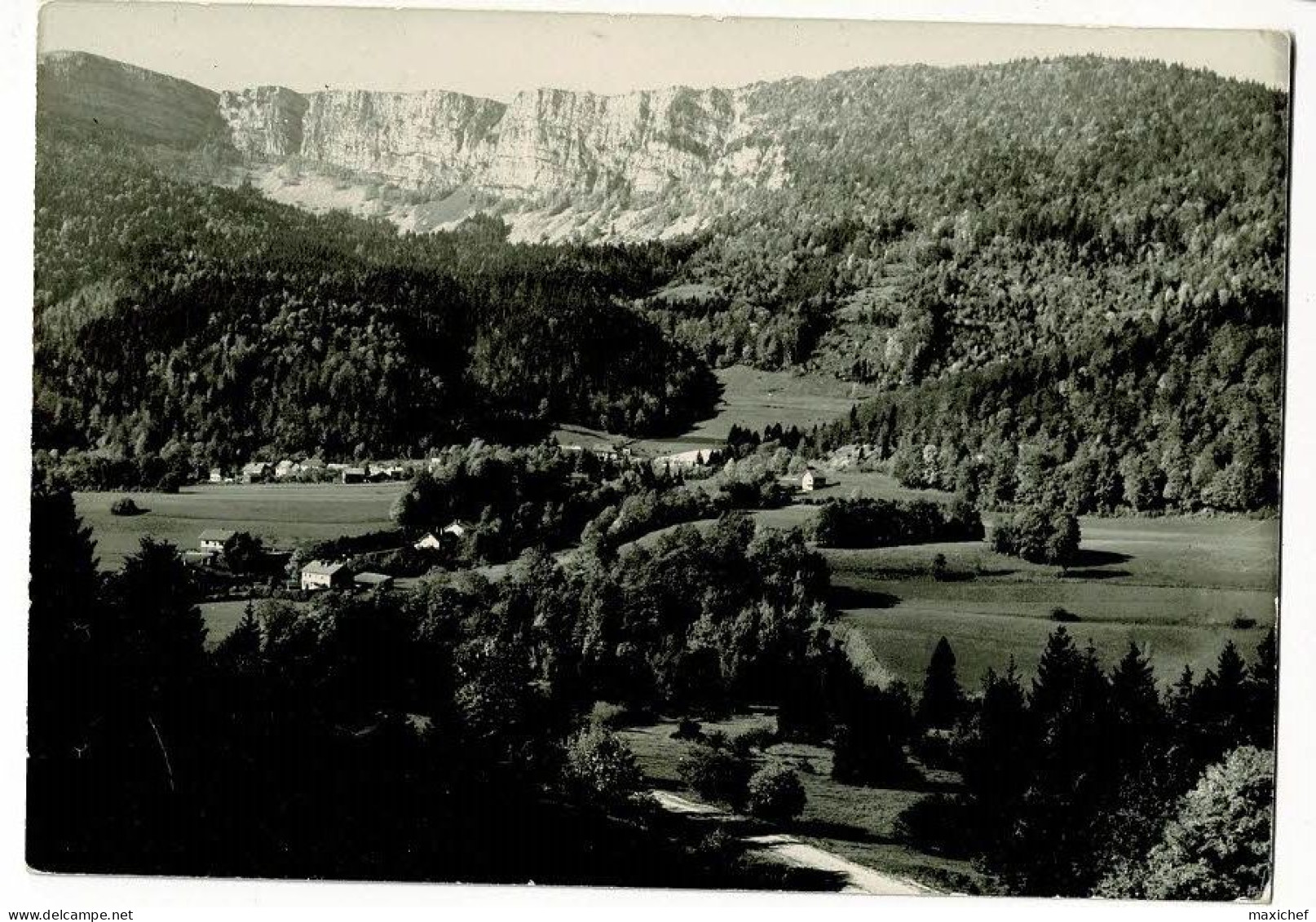 Paysage Du Haut-Doubs - La Ferrière Sous Jougne Et Le Mont -d'Or - Photo Stainacre, Pas Circulé - Other & Unclassified