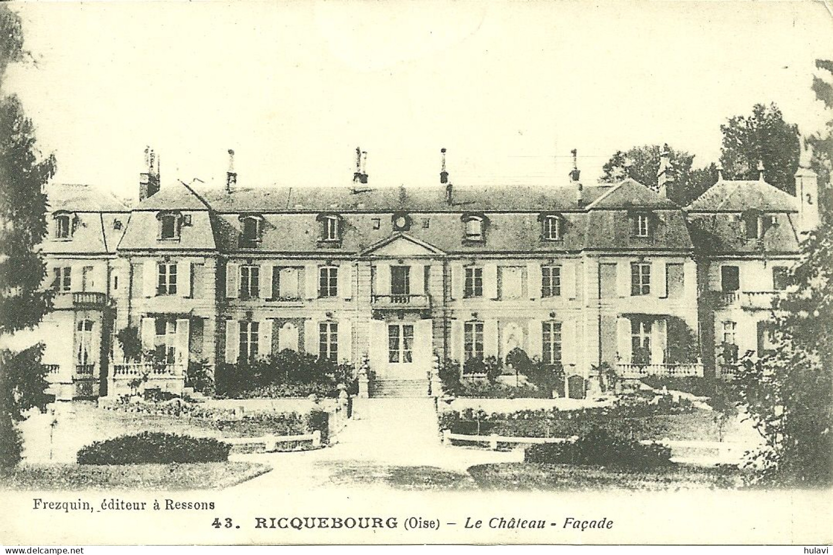 60  RICQUEBOURG - LE CHATEAU - FACADE (ref 242) - Autres & Non Classés