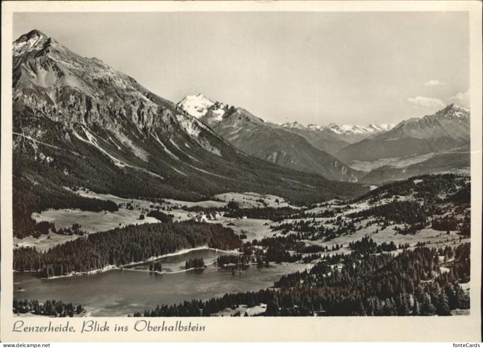 11385502 Lenzerheide Albula Blick Ins Oberhalbstein Lenzerheide Albula - Autres & Non Classés