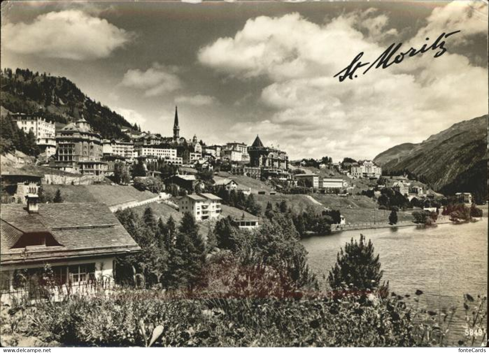 11385494 St Moritz GR Partie Am See St. Moritz - Andere & Zonder Classificatie