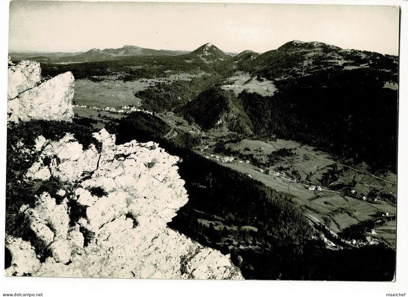 Paysage Du Haut-Doubs - Au Sommet Du Mont -d'Or (1463 M) - Photo Stainacre, Pas Circulé - Andere & Zonder Classificatie