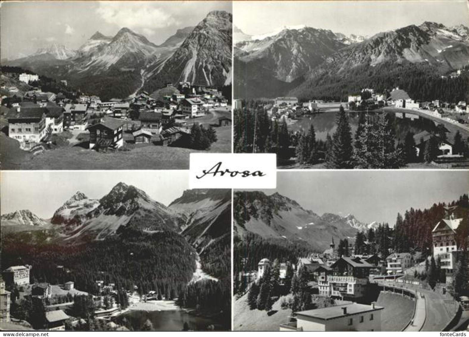 11385458 Arosa GR Teilansichten See Arosa - Sonstige & Ohne Zuordnung