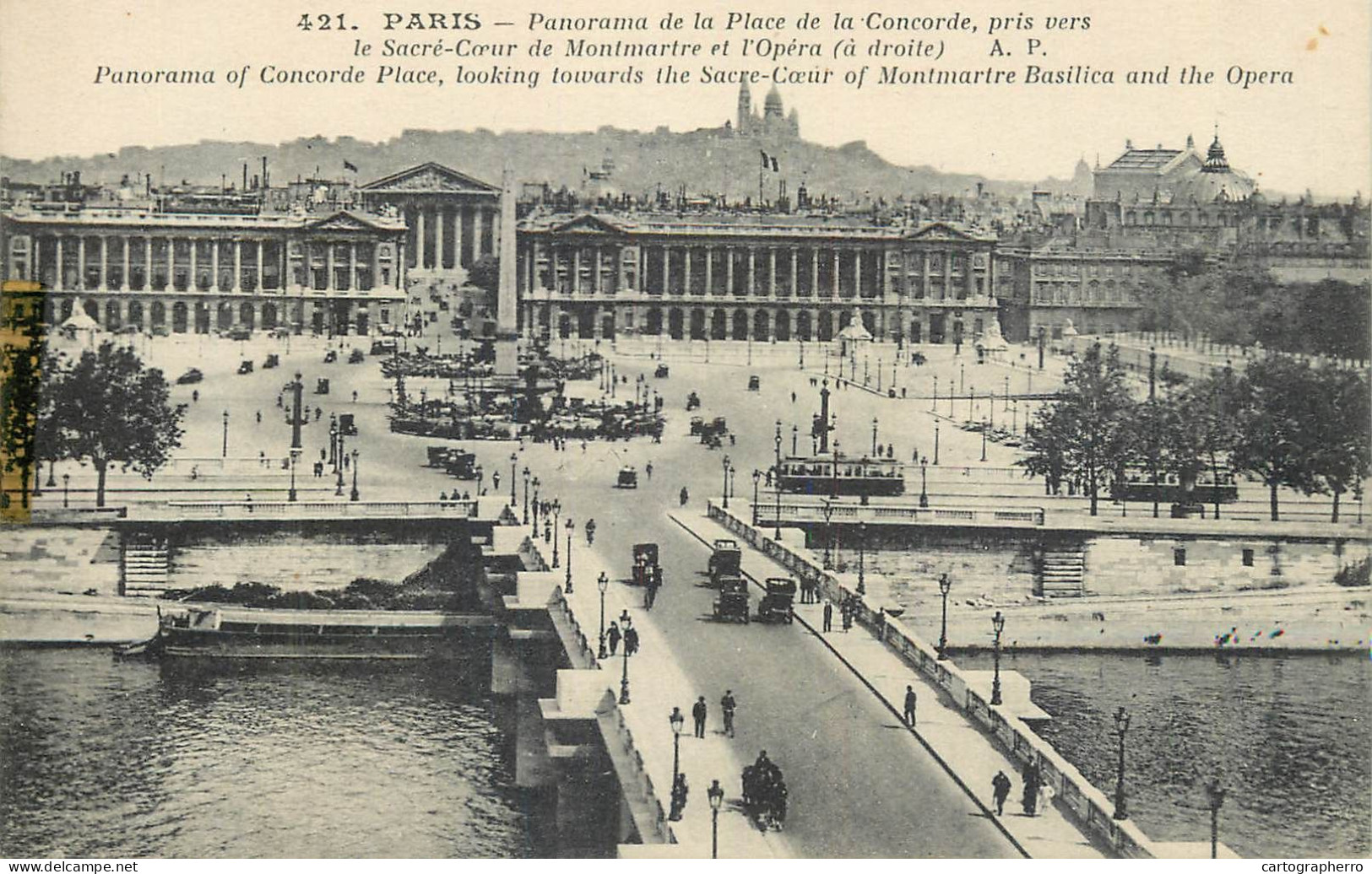 CPA France Paris Place De La Concorde - Andere Monumenten, Gebouwen