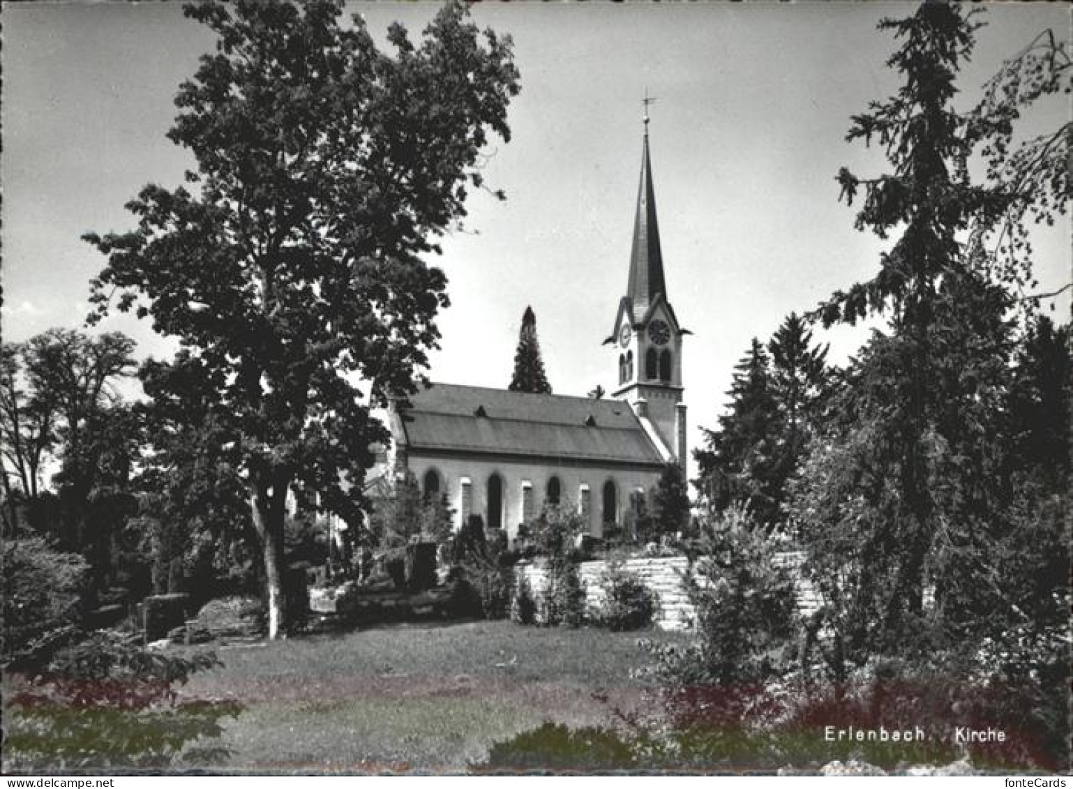 11385450 Erlenbach ZH Kirche Erlenbach ZH - Sonstige & Ohne Zuordnung