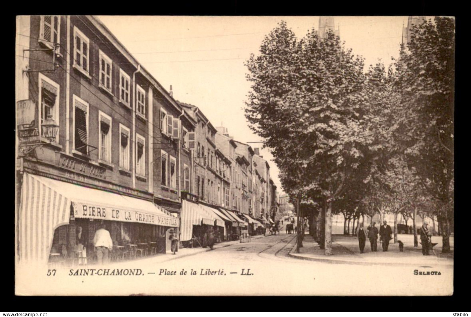 42 - ST-CHAMOND - PLACE DE LA LIBERTE - Saint Chamond