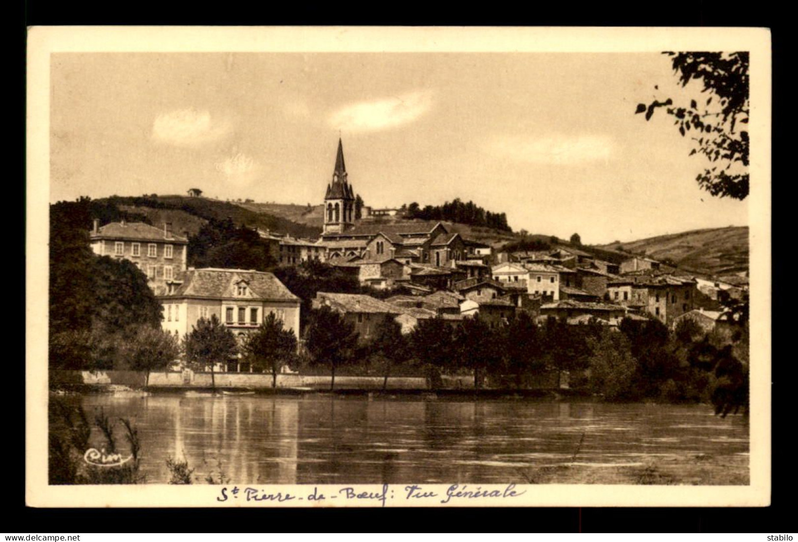 42 - ST-PIERRE-DE-BOEUF - VUE GENERALE - Autres & Non Classés