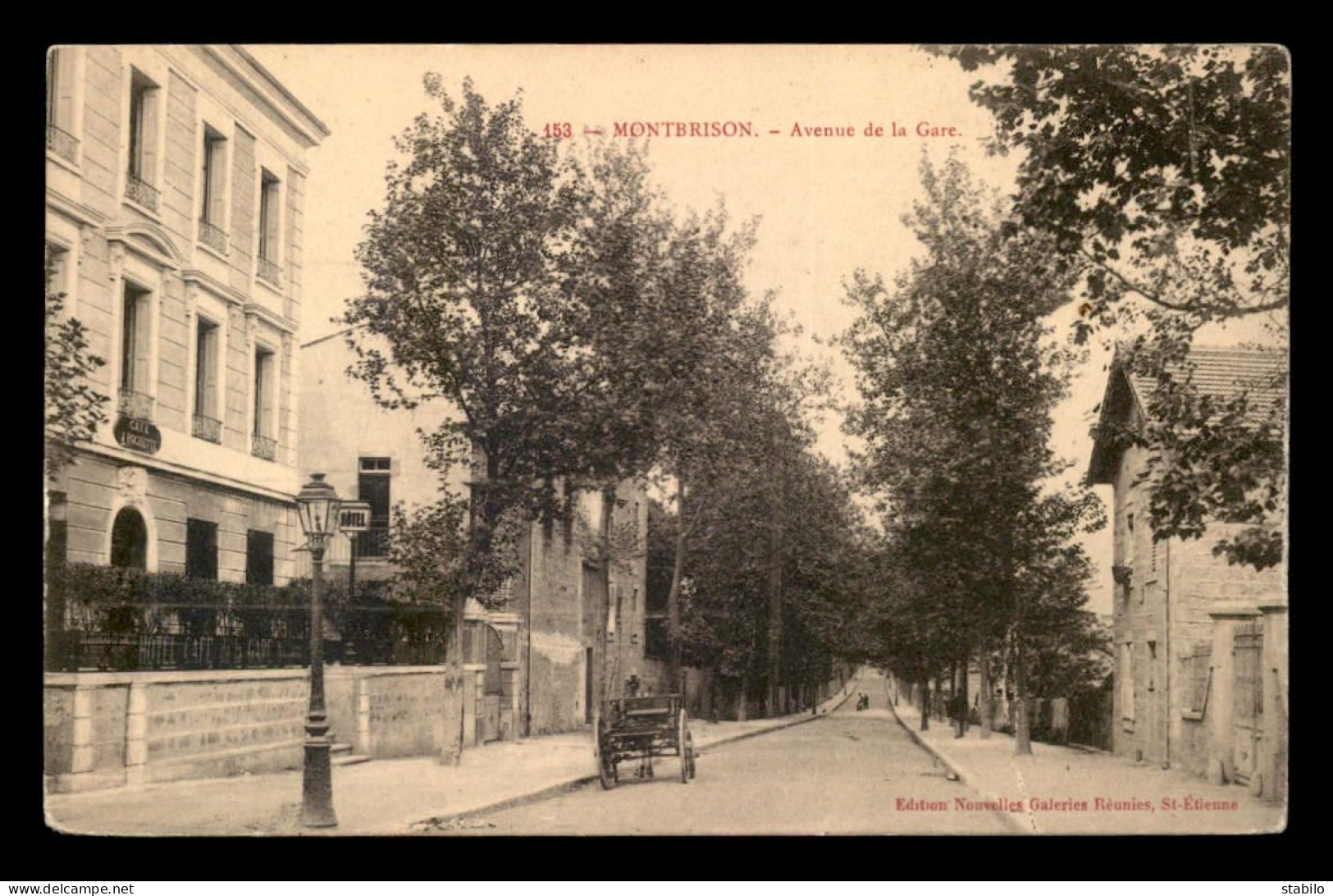 42 - MONTBRISON - AVENUE DE LA GARE - Montbrison