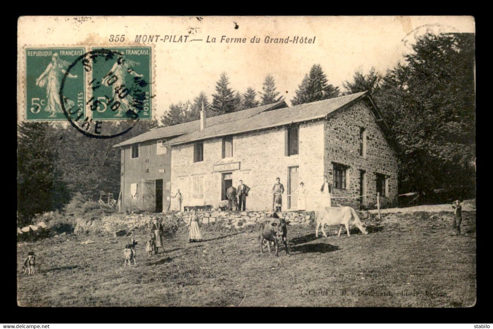 42 - MONT-PILAT - LA FERME DU GRAND HOTEL - Mont Pilat