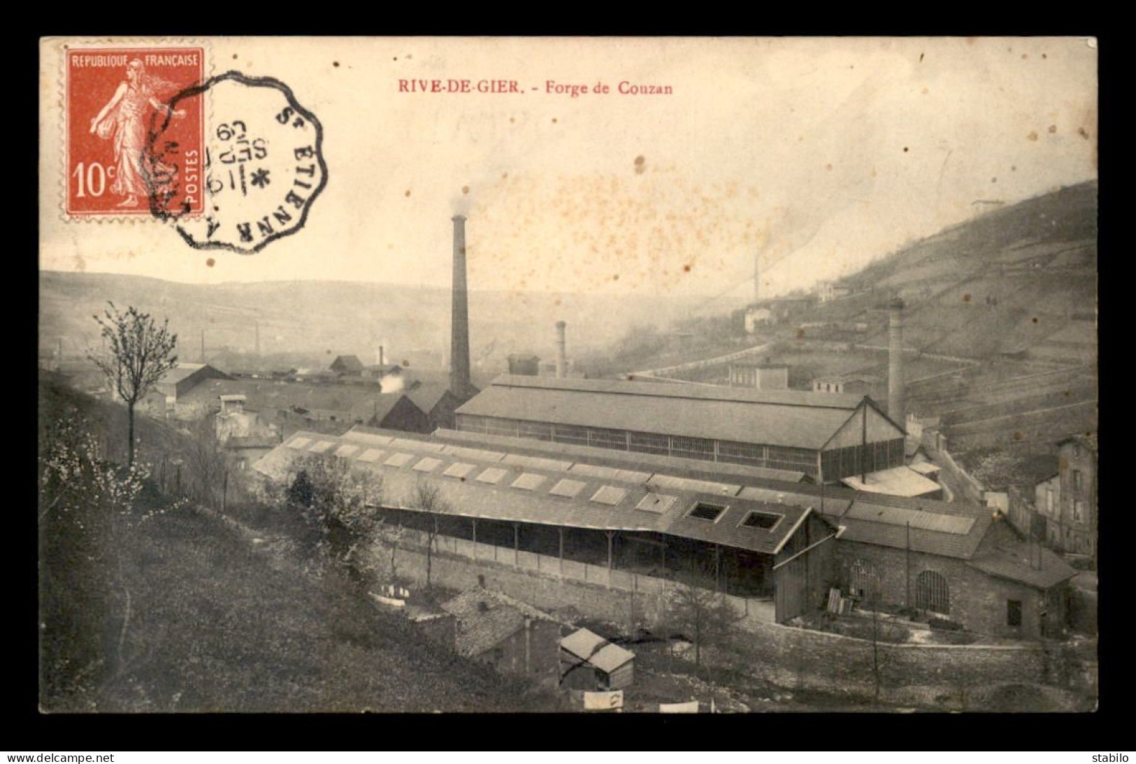 42 - RIVE-DE-GIER - FORGE DE COUZAN - Rive De Gier