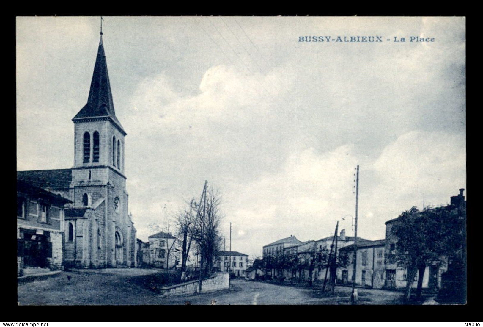 42 - BUSSY-ALBIEUX - LA PLACE - Andere & Zonder Classificatie