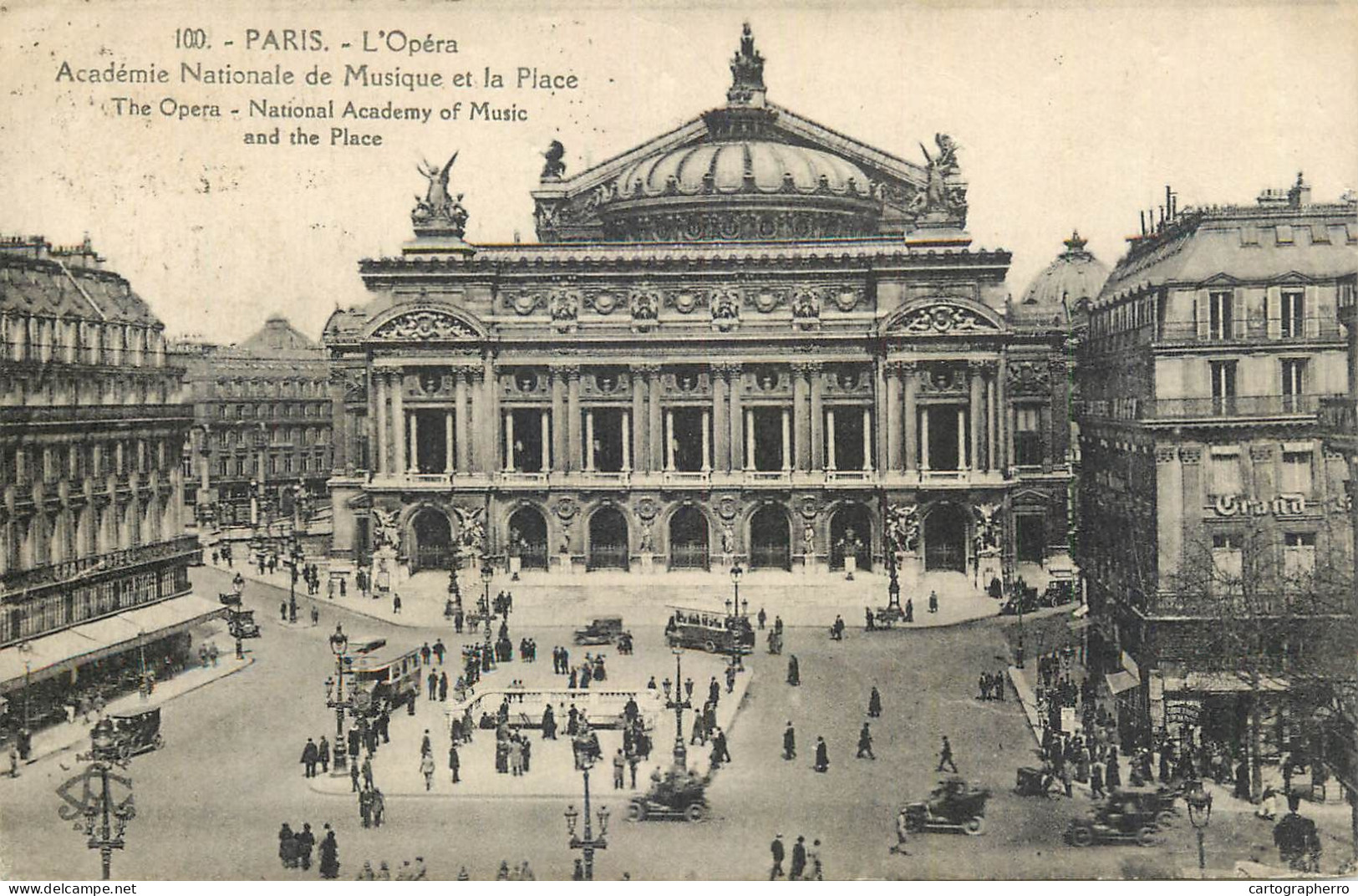 CPA France Paris L'Opera - Autres Monuments, édifices