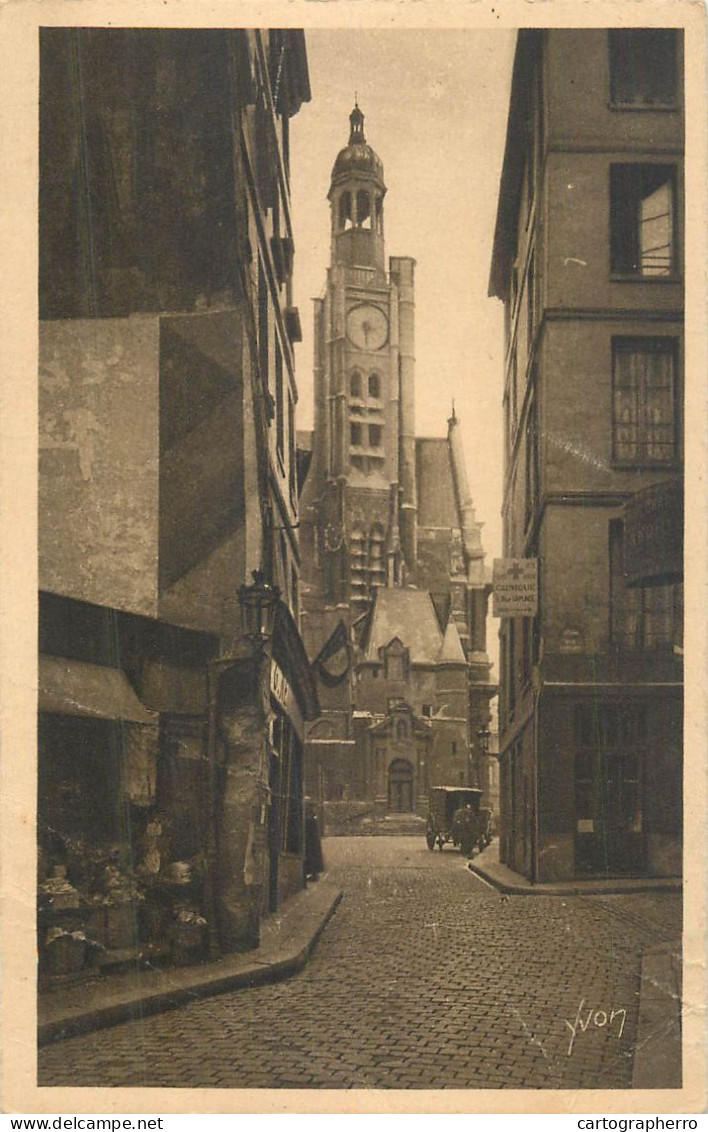 CPA France Paris Eglise Saint Etienne Du Mont - Autres Monuments, édifices