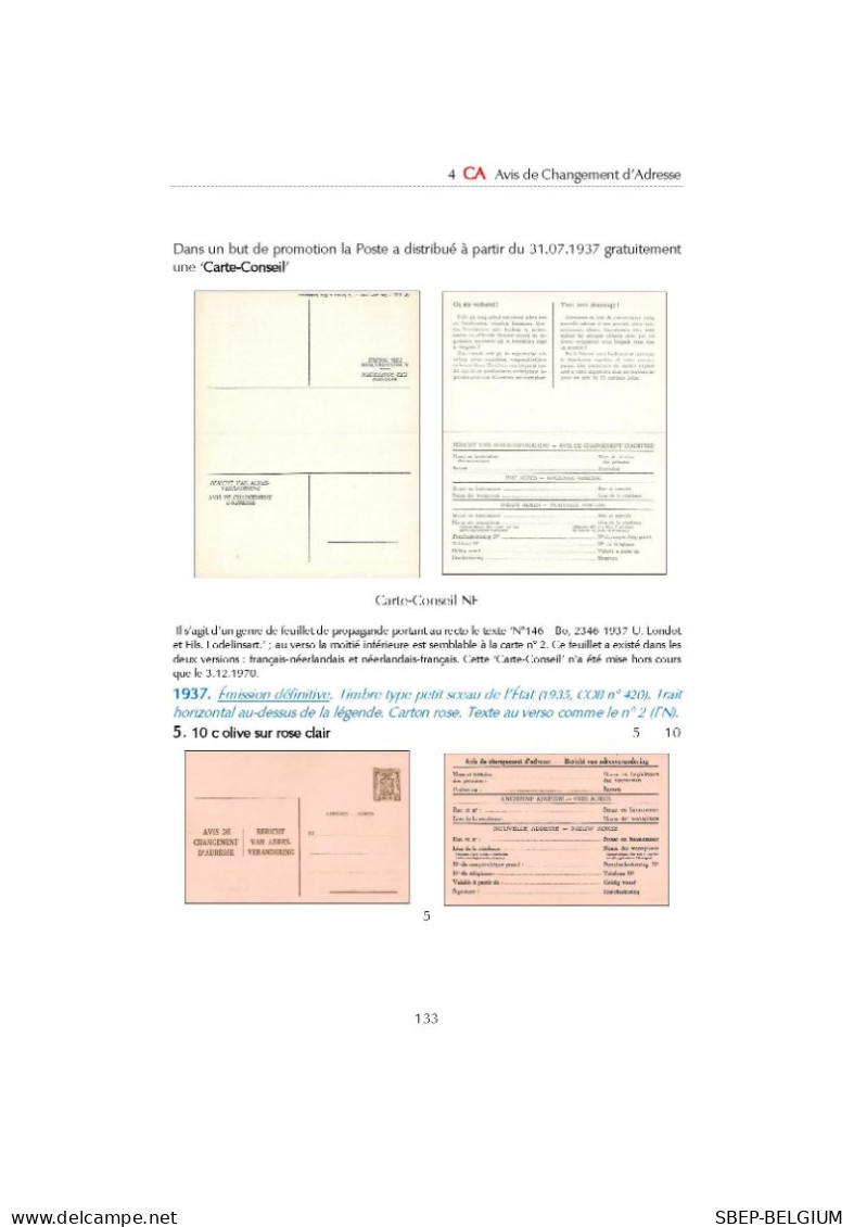 NOUVEAUX Catalogue 2024:  " Les ENTIERS POSTAUX de BELGIQUE "