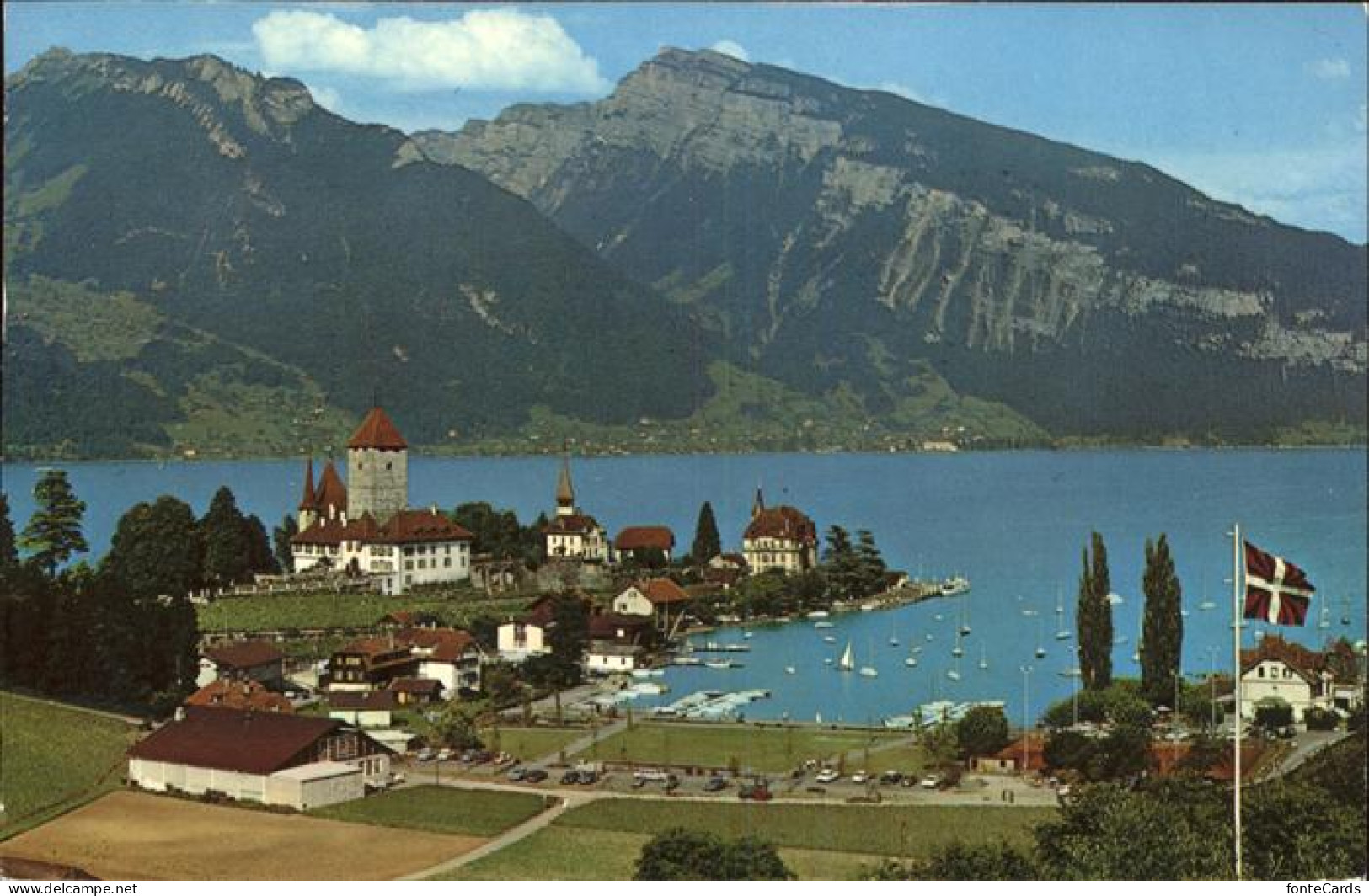 11385353 Spiez BE Schloss Thunersee Ralligstoecke Berner Alpen Spiez - Other & Unclassified