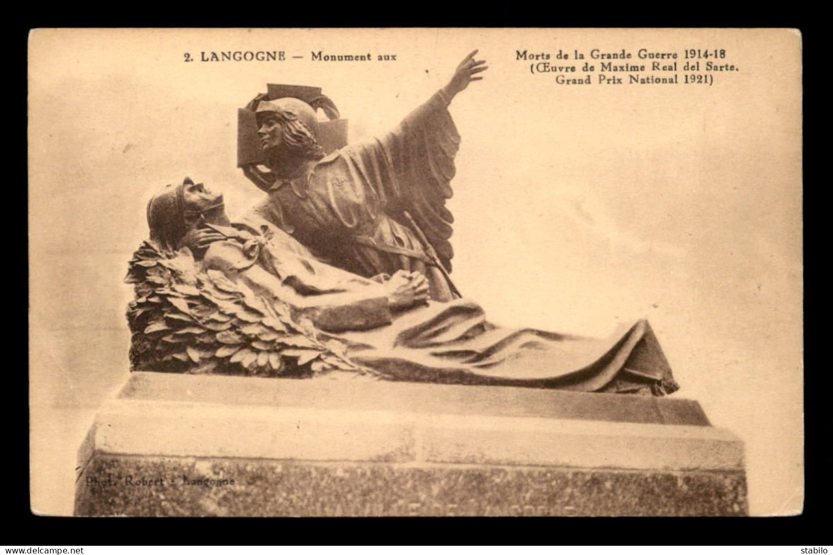 48 - LANGOGNE - LE MONUMENT AUX MORTS - Langogne