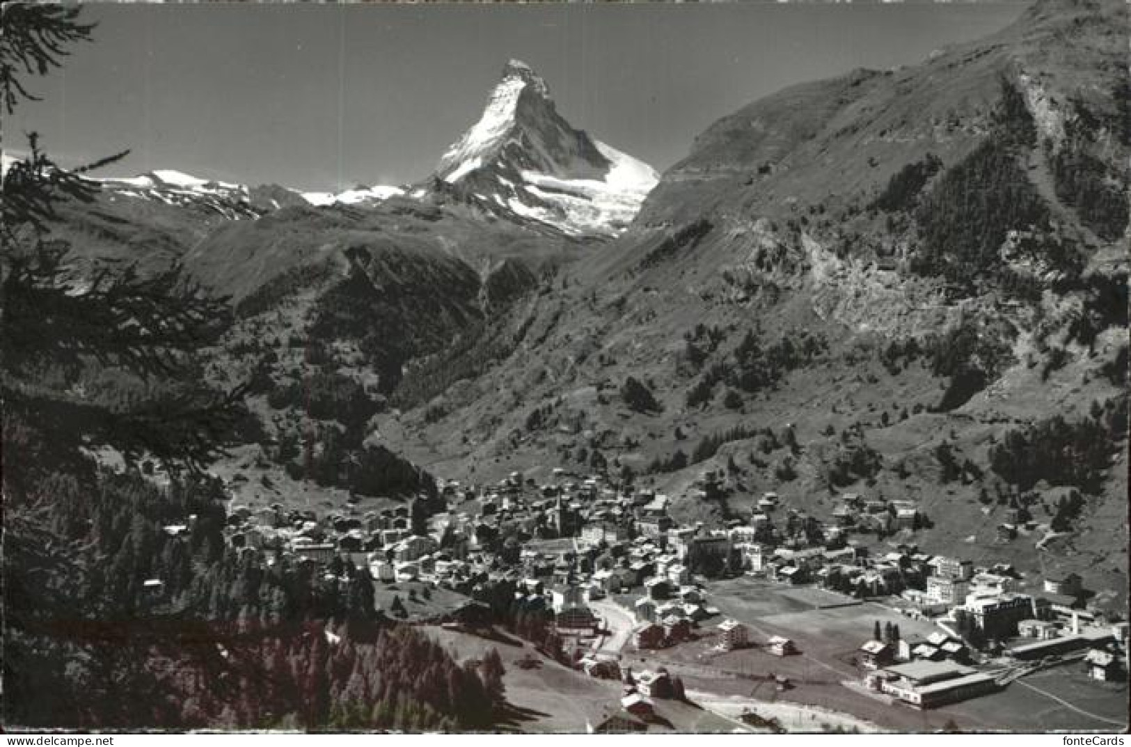 11385297 Zermatt VS Panorama Mit Matterhorn Mount Cervin  - Autres & Non Classés