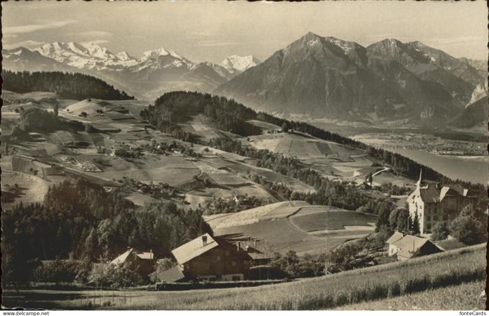 11385247 Goldiwil Mit Bluemlisalp Doldenhorn Balmhorn Goldiwil - Sonstige & Ohne Zuordnung