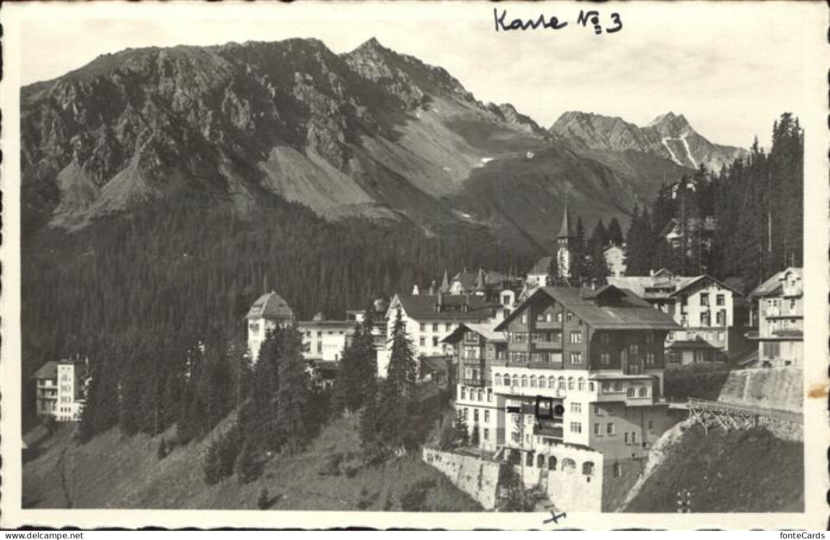 11385226 Arosa GR Teilansicht Arosa - Altri & Non Classificati