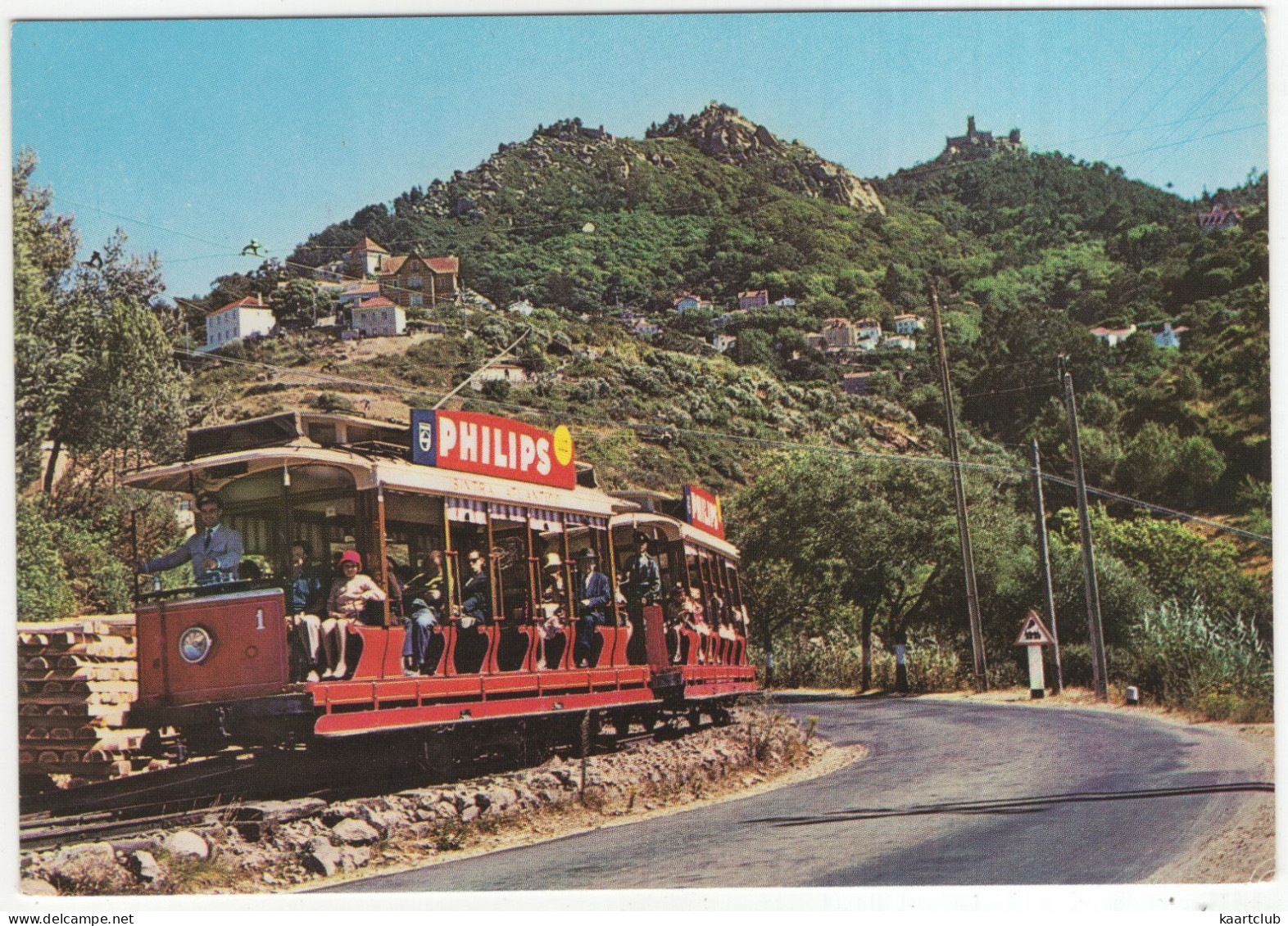 Sintra: TRAM/STRAßENBAHN - Carro Eléctrico Tipico / Tramway Typique / Tranvia Tipico - (Portugal) - 'PHILIPS' - PKW