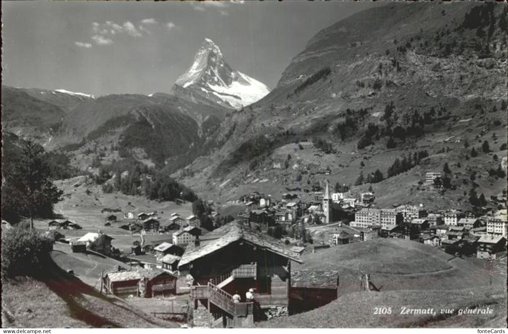 11385212 Zermatt VS Mit Matterhorn  - Sonstige & Ohne Zuordnung