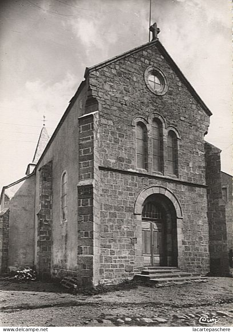 X113080 LOZERE CHATEAUNEUF DE RANDON ENTREE DE L' EGLISE. - Chateauneuf De Randon