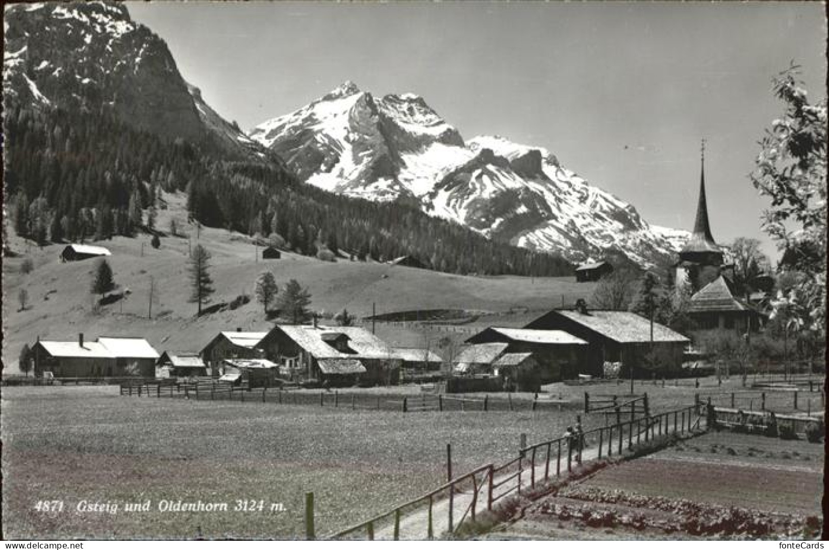 11385191 Gsteig Mit Oldenhorn Panorama Gsteig - Sonstige & Ohne Zuordnung