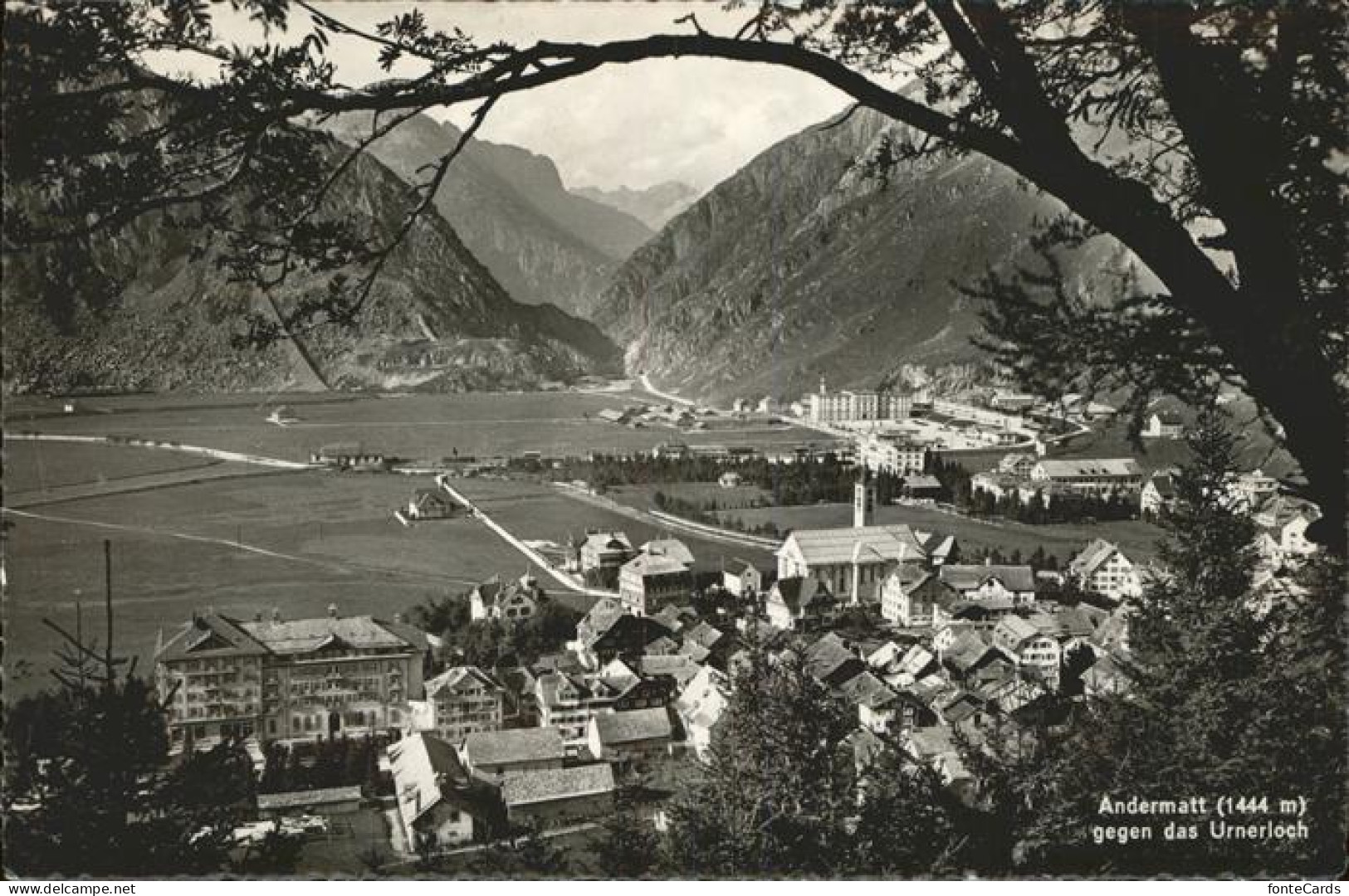 11385185 Andermatt Gegen Das Urnerloch Andermatt - Autres & Non Classés