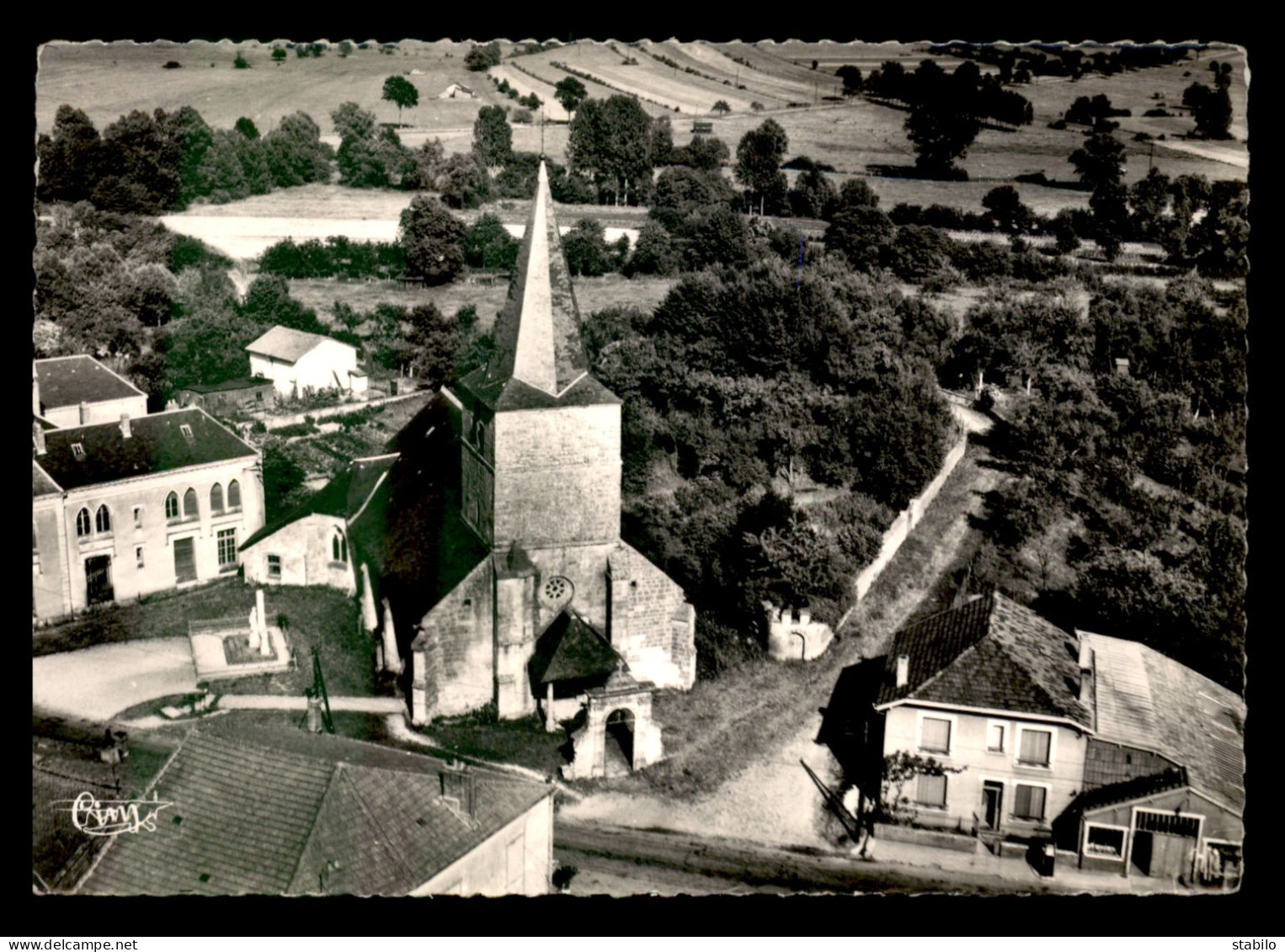 55 - DAMVILLERS - VUE AERIENNE - Damvillers