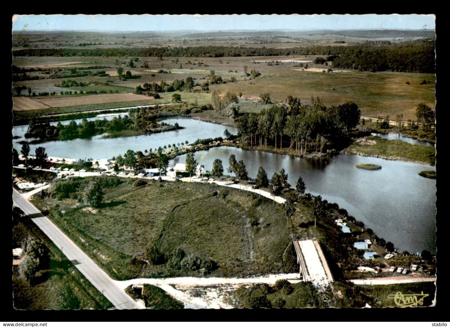 55 - DAMVILLERS - VUE AERIENNE - LA PLAGE - Damvillers