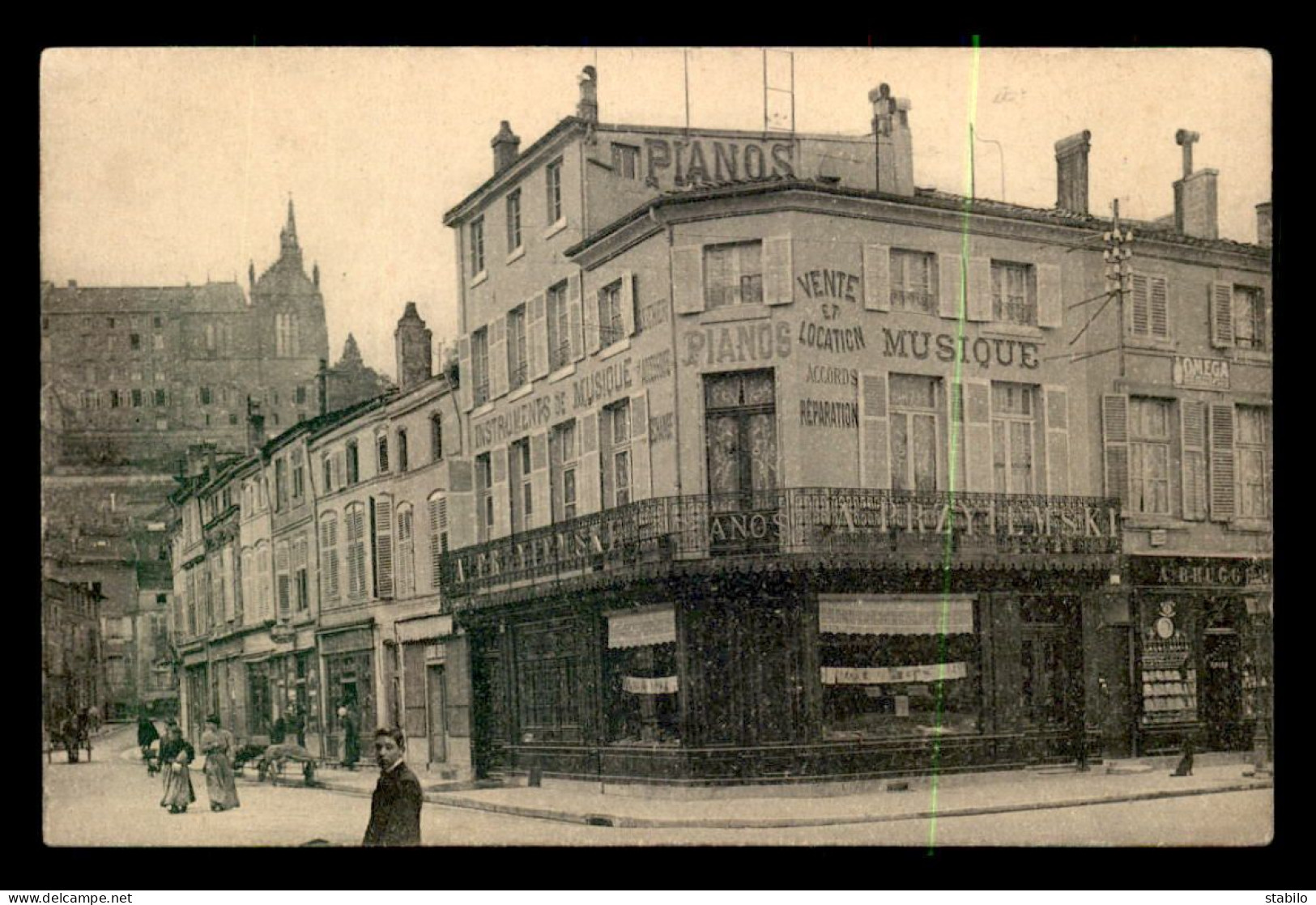 55 - BAR-LE-DUC - PLACE REGGIO - MAGASIN DE MUSIQUE PRZYIEMSKI - SANS EDITEUR - Bar Le Duc