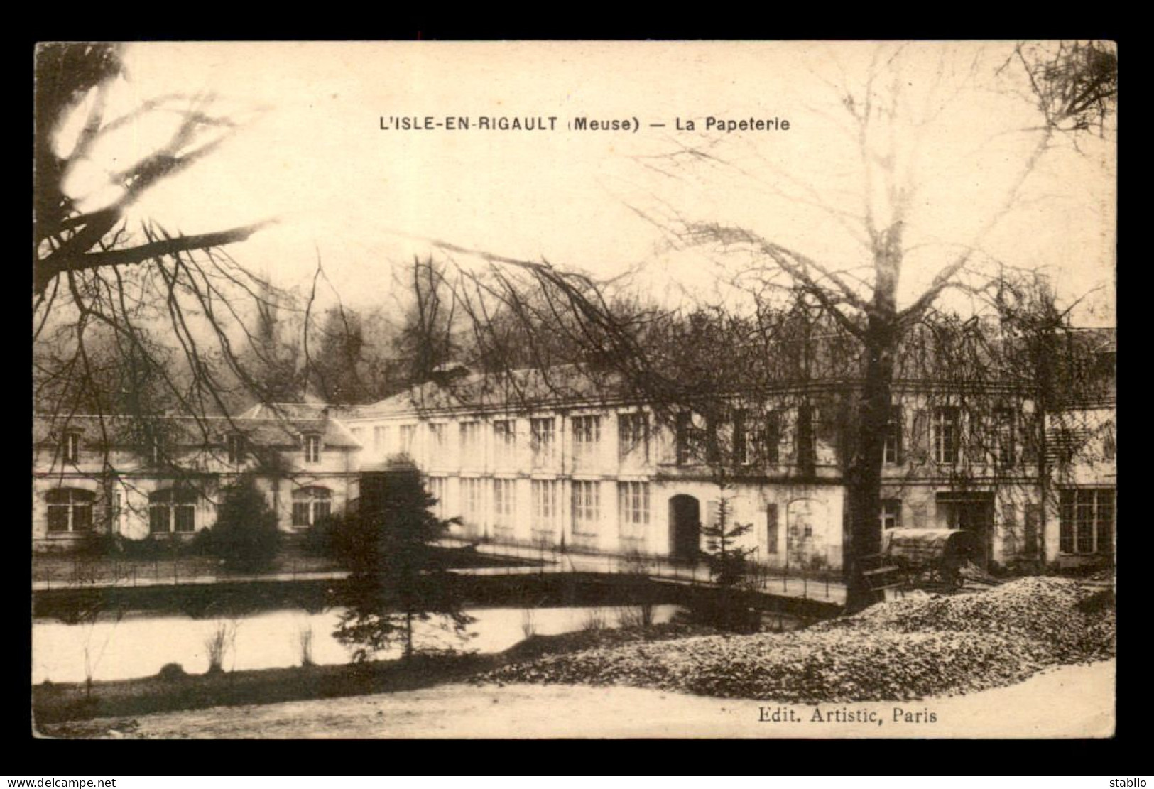 55 - L'ISLE-EN-RIGAULT - LA PAPETERIE - EDITEUR ARTISTIC PARIS - Andere & Zonder Classificatie