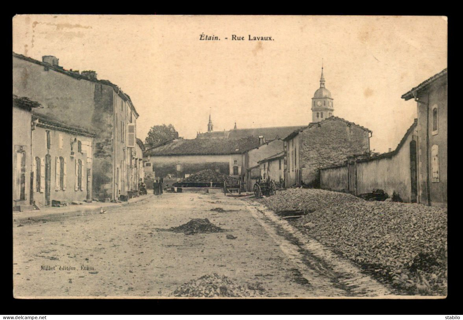 55 - ETAIN - RUE LAVAUX - EDITEUR MILLET - Etain