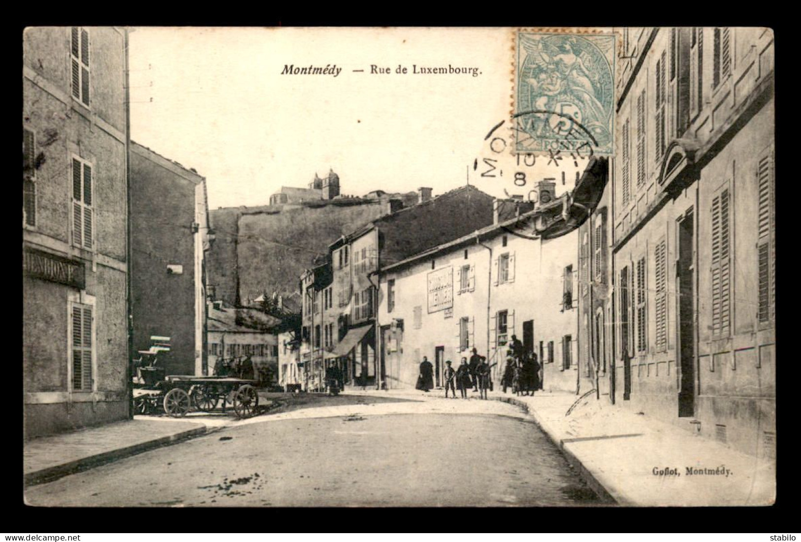 55 - MONTMEDY - RUE DE LUXEMBOURG - EDITEUR GOFLOT - Montmedy