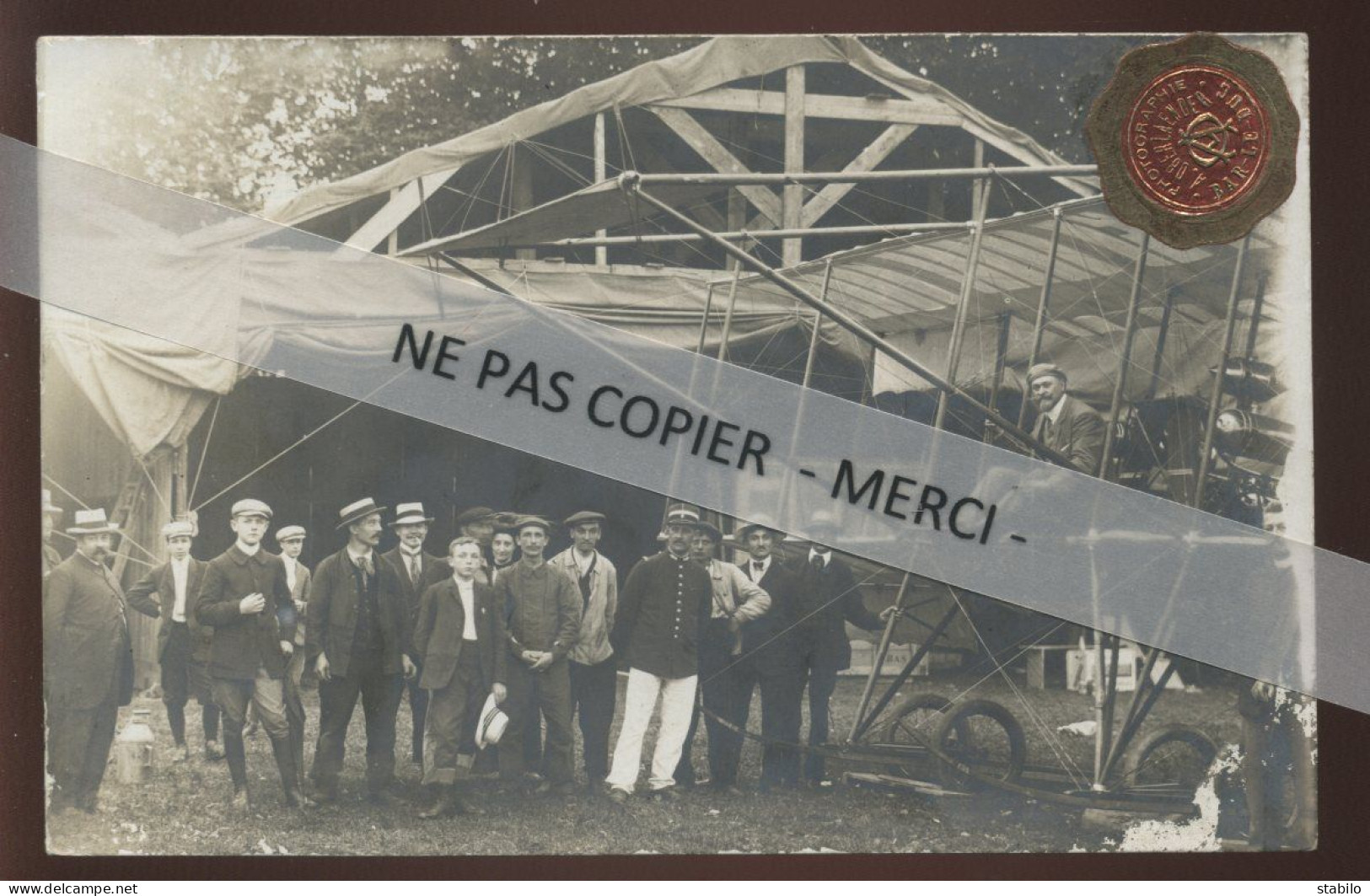 55 - BAR-LE-DUC - FETES DE L'AVIATION - PHOTO A. OBERLAENDER - CARTE PHOTO ORIGINALE - Bar Le Duc