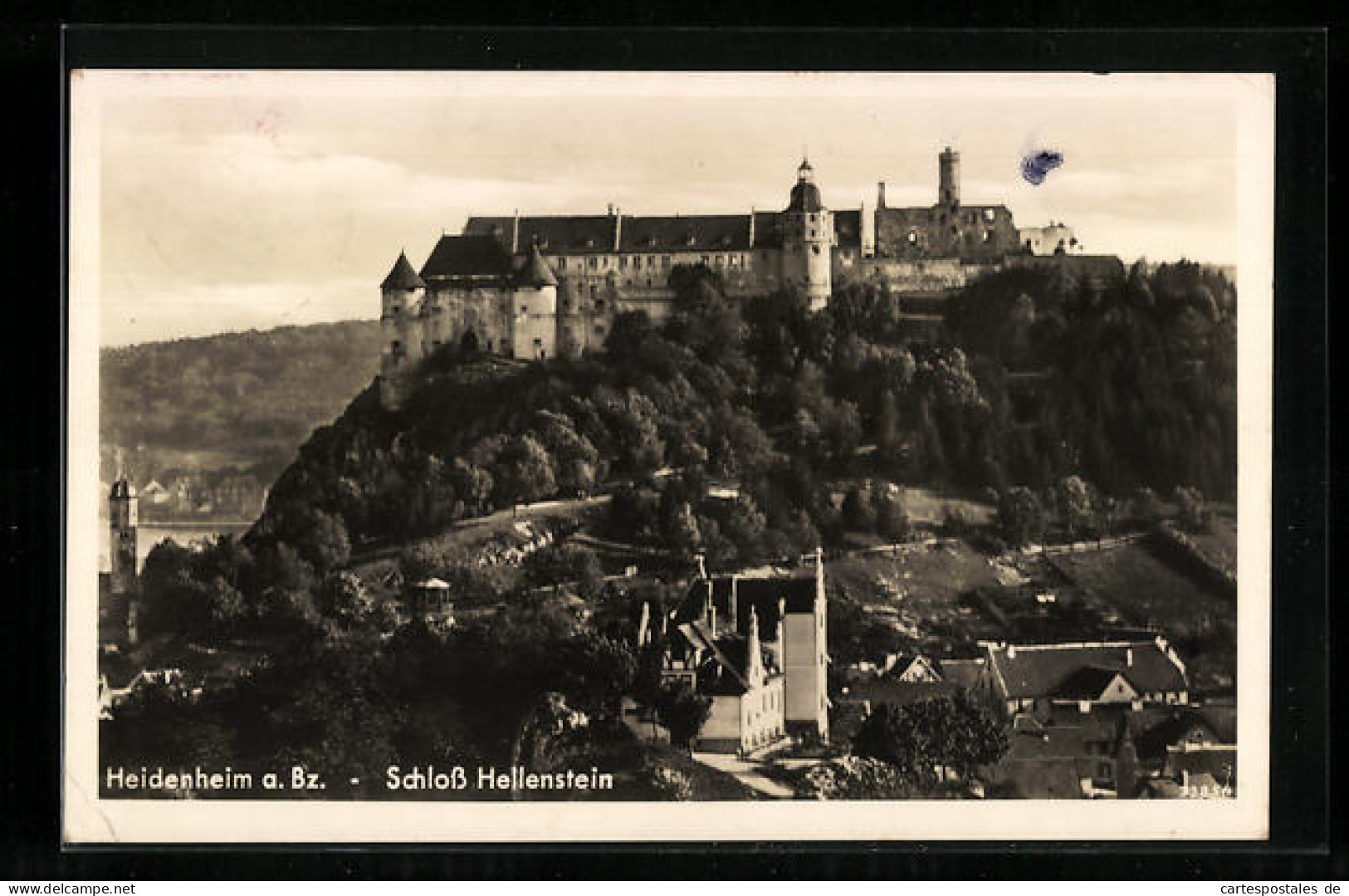 AK Heidenheim A. Bz., Schloss Hellenstein Von Nordseite  - Heidenheim