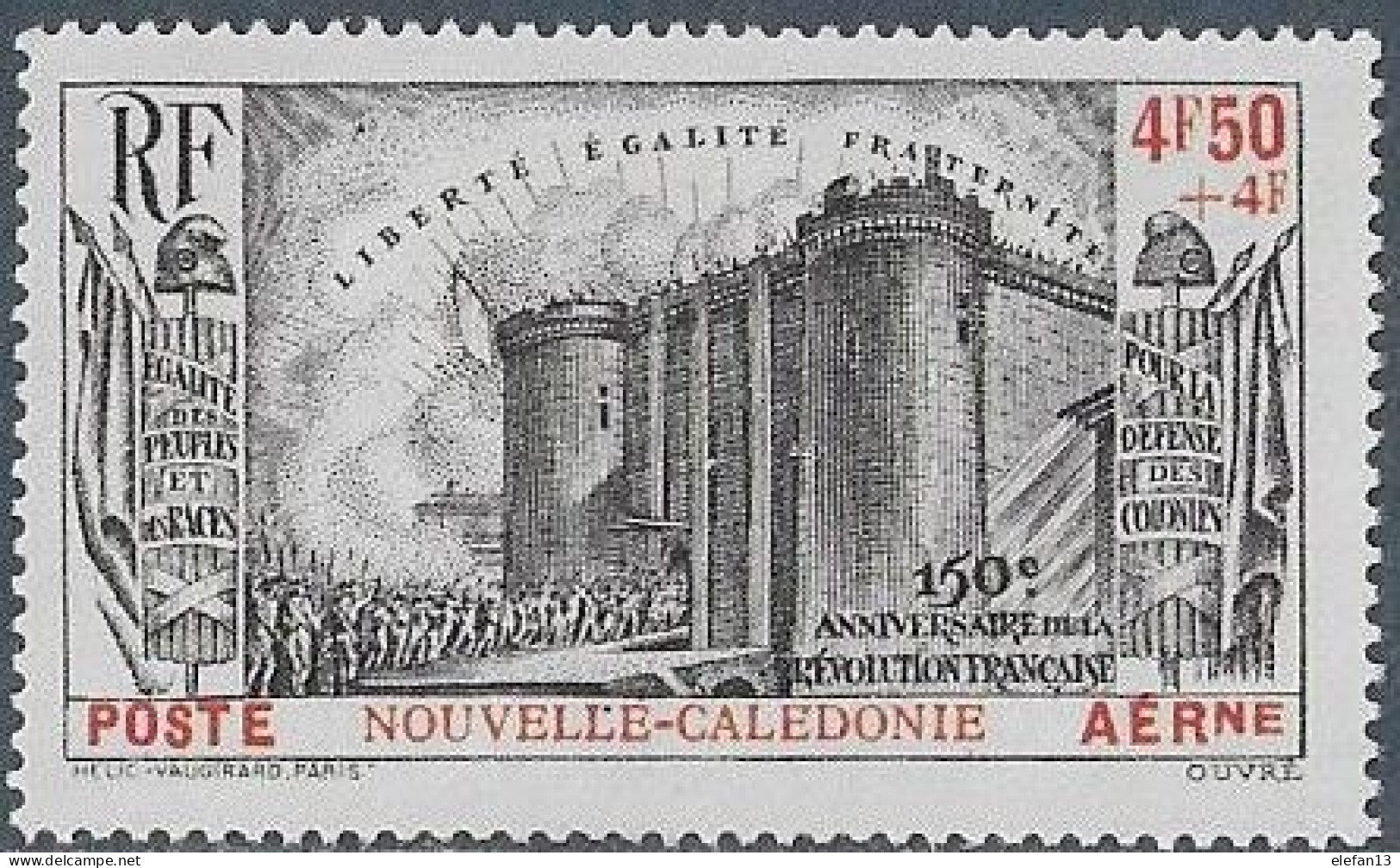 N. CALEDONIE Poste Aérienne N°35 **  Neuf Sans Charnière MNH - Unused Stamps