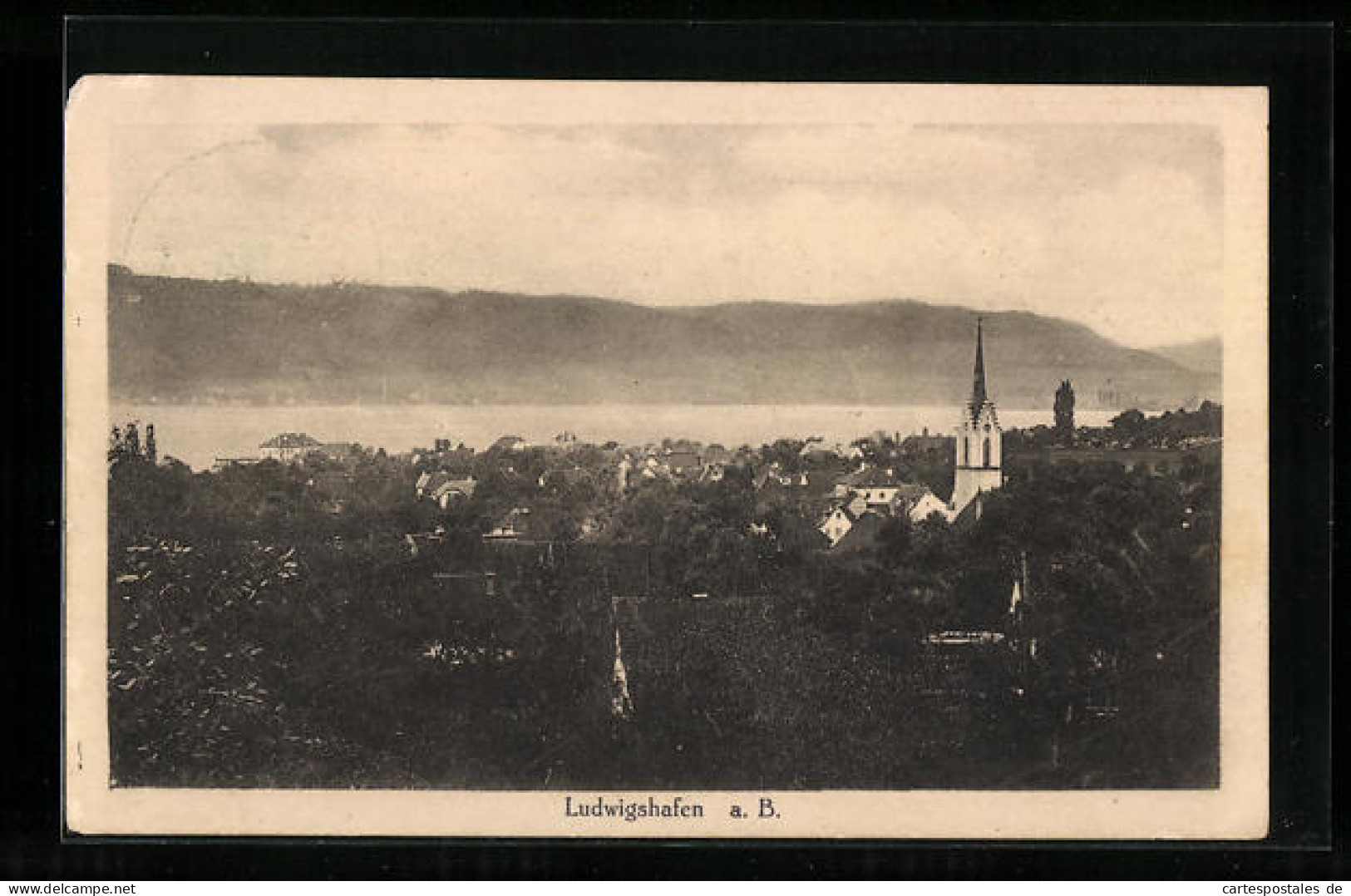 AK Ludwigshafen A. B., Ortsansicht Mit Bodenseeblick  - Other & Unclassified