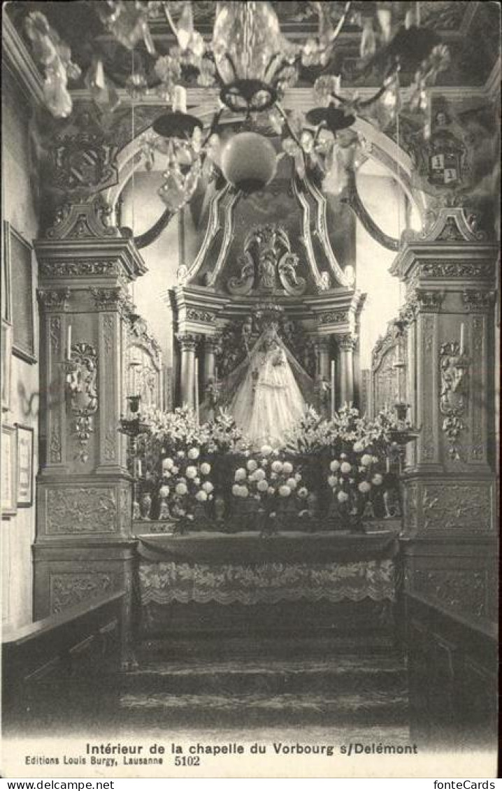 11385056 Delemont Interieur De La Chapelle Du Vorbourg Delemont - Sonstige & Ohne Zuordnung